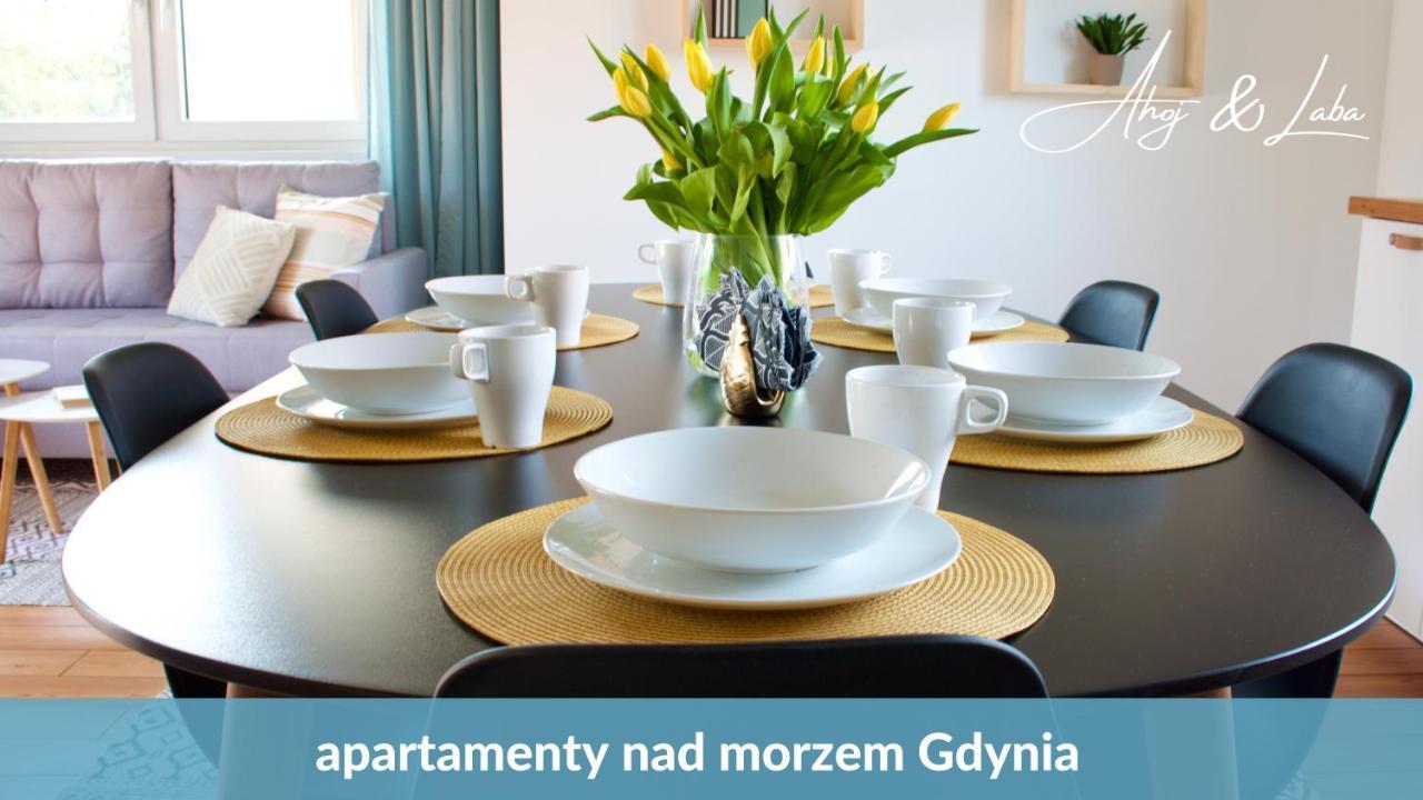 Laba - Basen, Blisko Plazy, Cisza, Taras, Parking, Bezplatne Wifi, Wyjatkowy! Apartamento Gdynia Exterior foto