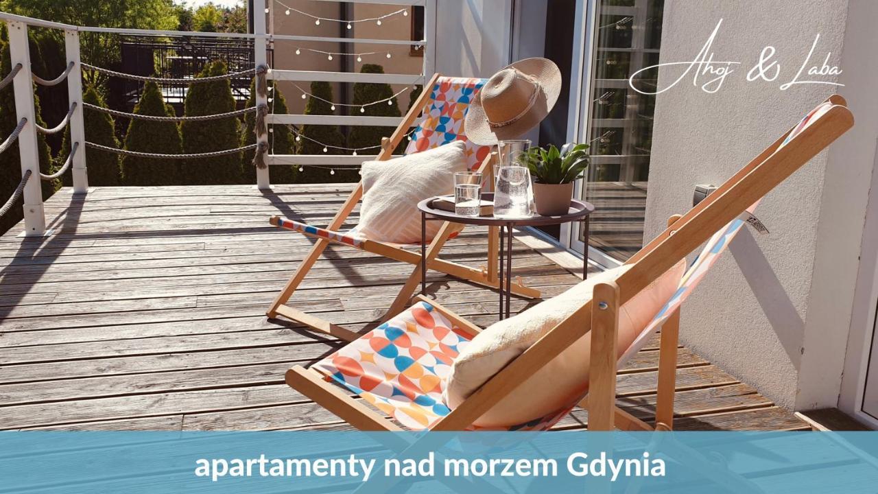 Laba - Basen, Blisko Plazy, Cisza, Taras, Parking, Bezplatne Wifi, Wyjatkowy! Apartamento Gdynia Exterior foto