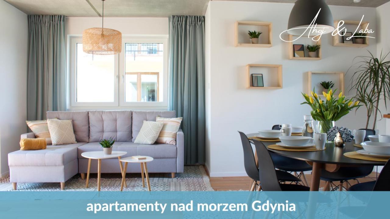 Laba - Basen, Blisko Plazy, Cisza, Taras, Parking, Bezplatne Wifi, Wyjatkowy! Apartamento Gdynia Exterior foto