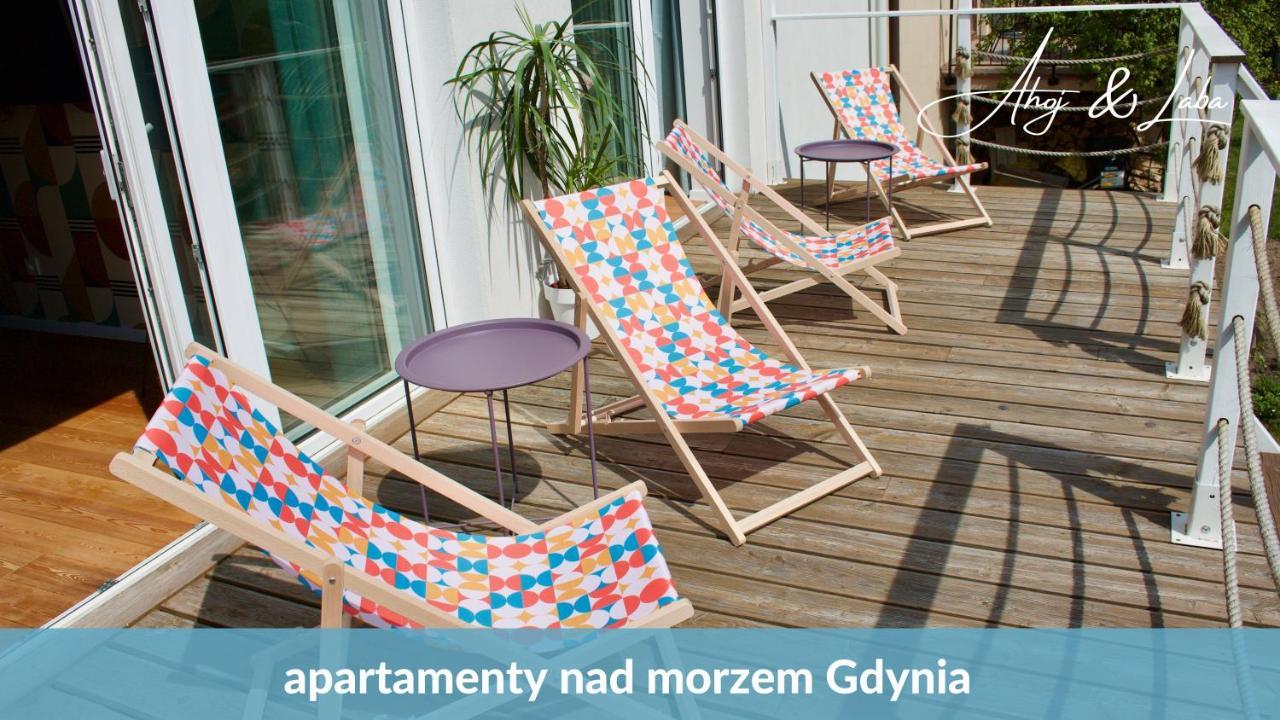 Laba - Basen, Blisko Plazy, Cisza, Taras, Parking, Bezplatne Wifi, Wyjatkowy! Apartamento Gdynia Exterior foto