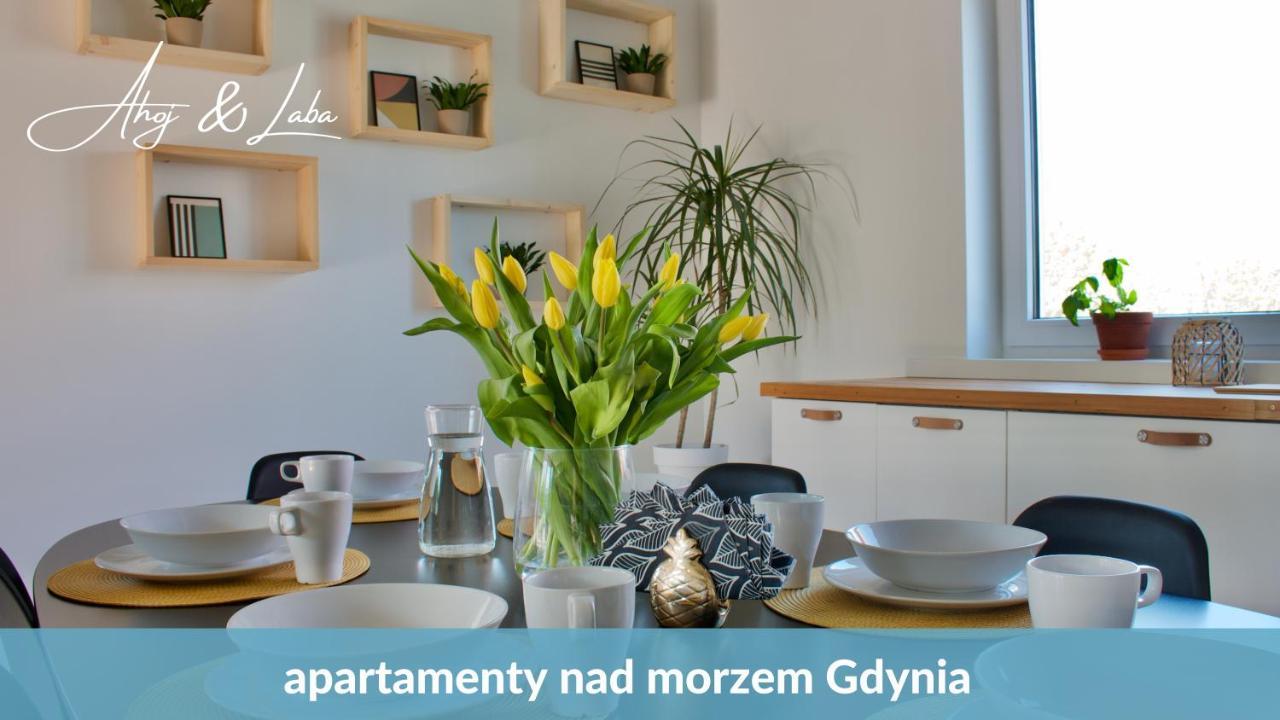 Laba - Basen, Blisko Plazy, Cisza, Taras, Parking, Bezplatne Wifi, Wyjatkowy! Apartamento Gdynia Exterior foto