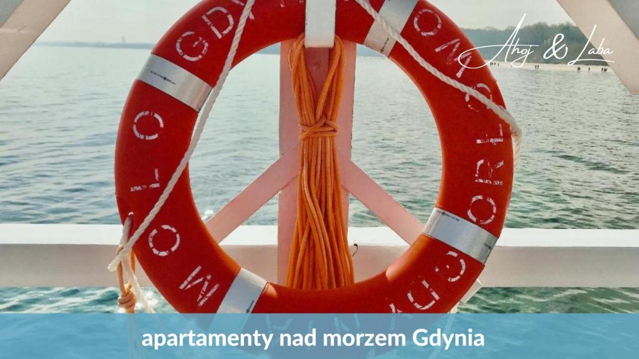 Laba - Basen, Blisko Plazy, Cisza, Taras, Parking, Bezplatne Wifi, Wyjatkowy! Apartamento Gdynia Exterior foto