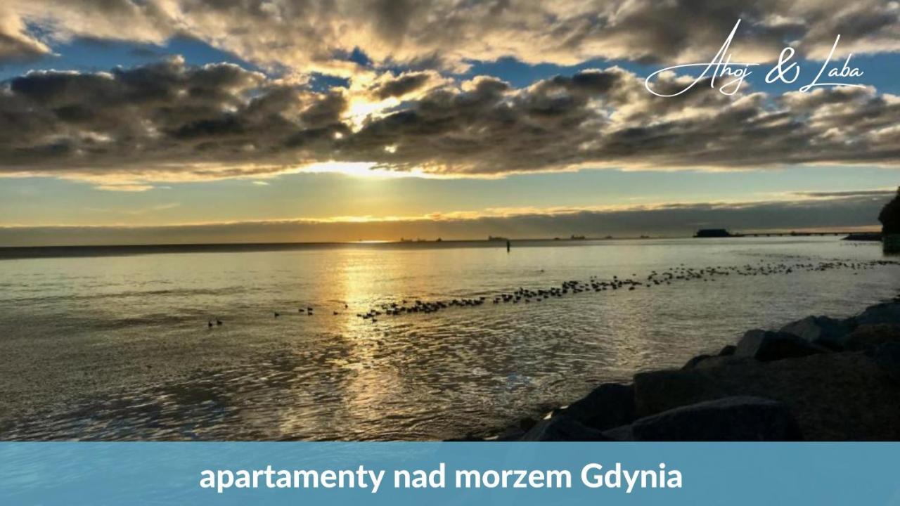 Laba - Basen, Blisko Plazy, Cisza, Taras, Parking, Bezplatne Wifi, Wyjatkowy! Apartamento Gdynia Exterior foto