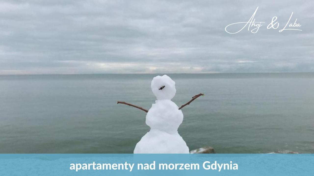 Laba - Basen, Blisko Plazy, Cisza, Taras, Parking, Bezplatne Wifi, Wyjatkowy! Apartamento Gdynia Exterior foto