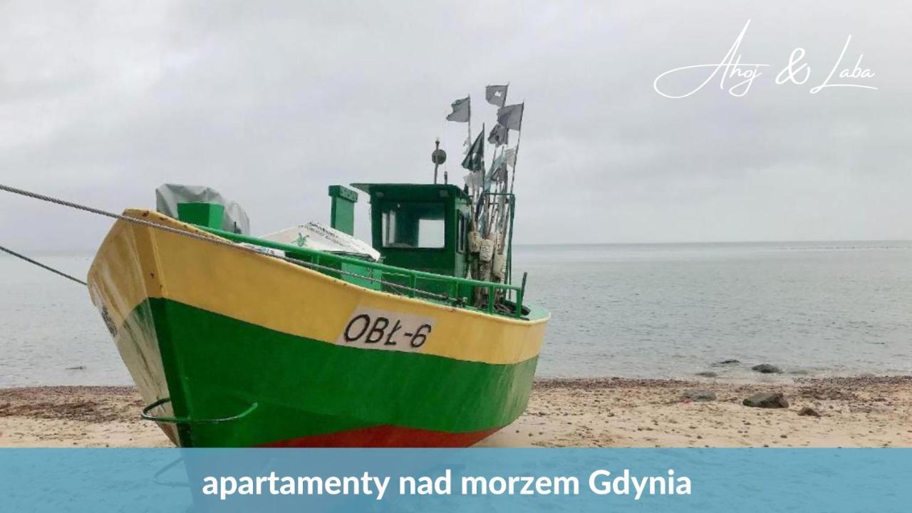 Laba - Basen, Blisko Plazy, Cisza, Taras, Parking, Bezplatne Wifi, Wyjatkowy! Apartamento Gdynia Exterior foto