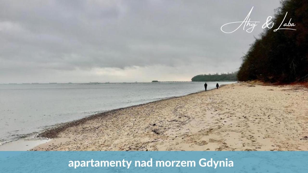 Laba - Basen, Blisko Plazy, Cisza, Taras, Parking, Bezplatne Wifi, Wyjatkowy! Apartamento Gdynia Exterior foto