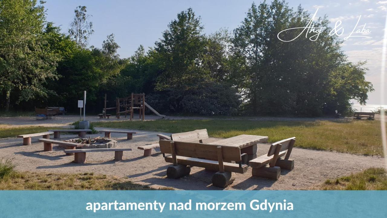 Laba - Basen, Blisko Plazy, Cisza, Taras, Parking, Bezplatne Wifi, Wyjatkowy! Apartamento Gdynia Exterior foto