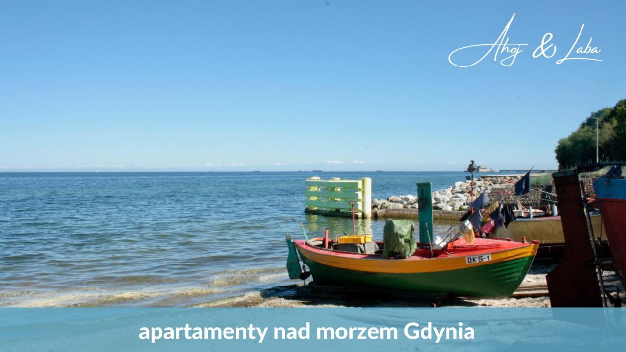 Laba - Basen, Blisko Plazy, Cisza, Taras, Parking, Bezplatne Wifi, Wyjatkowy! Apartamento Gdynia Exterior foto